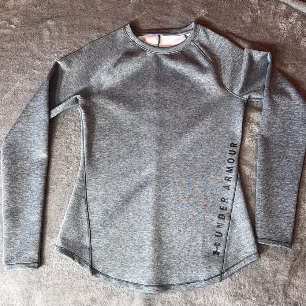 Under Armour ColdGear Fitted Top in Gray